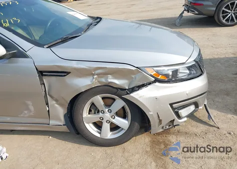 2015 Kia Optima Lx из США, поврежденный, VIN 5XXGM4A74FG366430